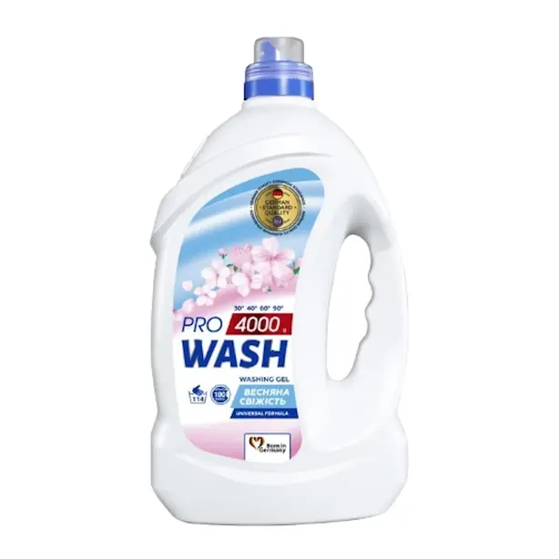 Гель для прання ProWash універсальний Весняна свіжість 4 л (000983)