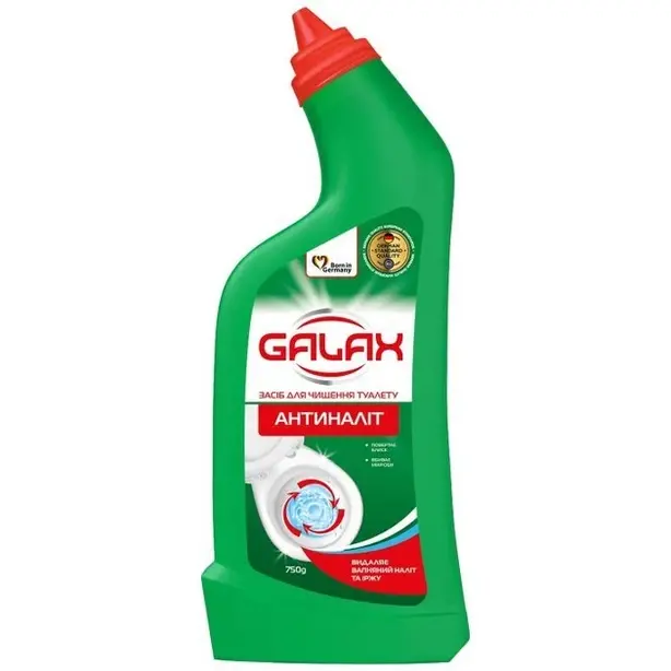 Засіб для чищення унітазу Galax Антиналіт 750 мл (145369)
