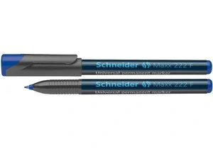 Маркер перманентний Schneider MAXX 222 F синій 0.7 мм конусоподібний (S112203)