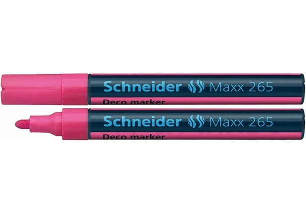 Маркер спеціальний Schneider MAXX 265 рожевий 2-3 мм клиноподібний (S126509)
