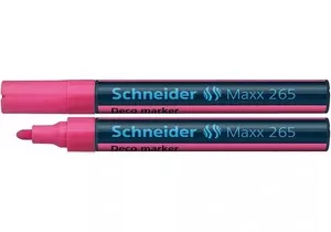 Маркер спеціальний Schneider MAXX 265 рожевий 2-3 мм клиноподібний (S126509)