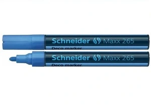 Маркер спеціальний Schneider MAXX 265 блакитний 2-3 мм клиноподібний (S126510)
