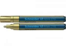 Маркер спеціальний Schneider MAXX 270 золотий 2-3 мм клиноподібний (S127053)