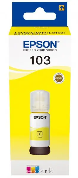 Контейнер з чорнилом EPSON L1550 Yellow 112 (C13T06C44A). Фото 2