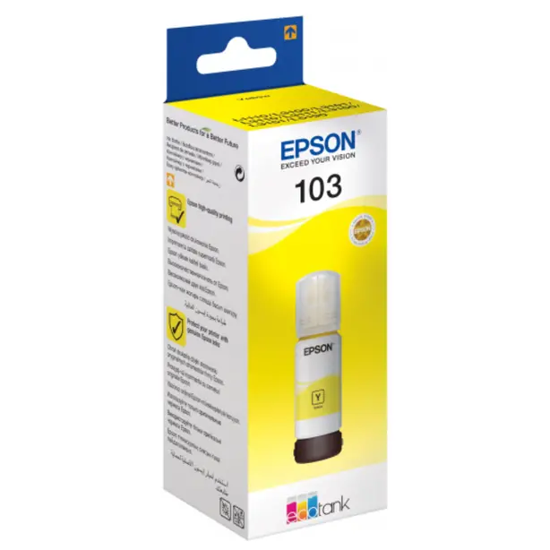 Контейнер з чорнилом EPSON L1550 Yellow 112 (C13T06C44A)