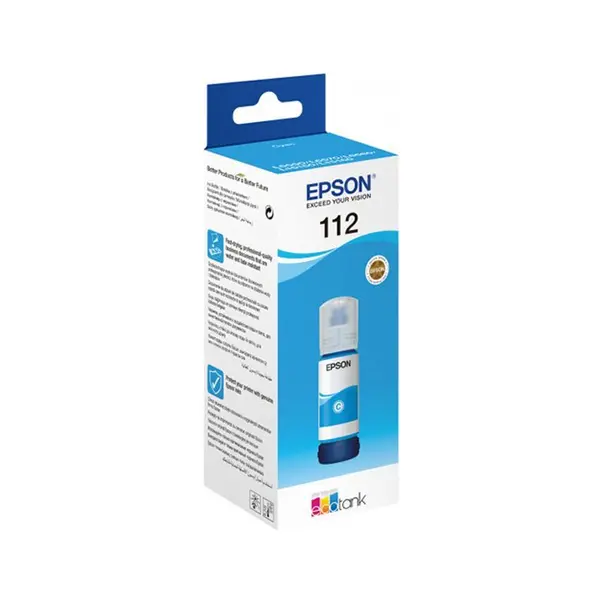 Контейнер з чорнилом EPSON L1550 Cyan 112 (C13T06C24A). Фото 2