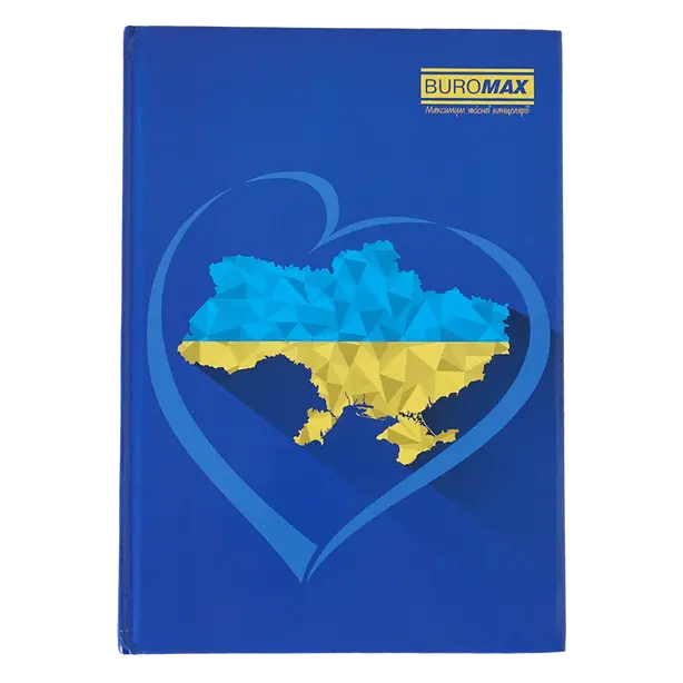 Зошит офісний Buromax А4 192 арк. клітинка тверда палітурка асорті (BM.2404i). Фото 2
