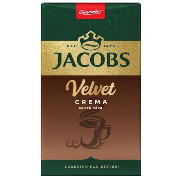 Кава мелена Jacobs Velvet Crema  250 г (560556)