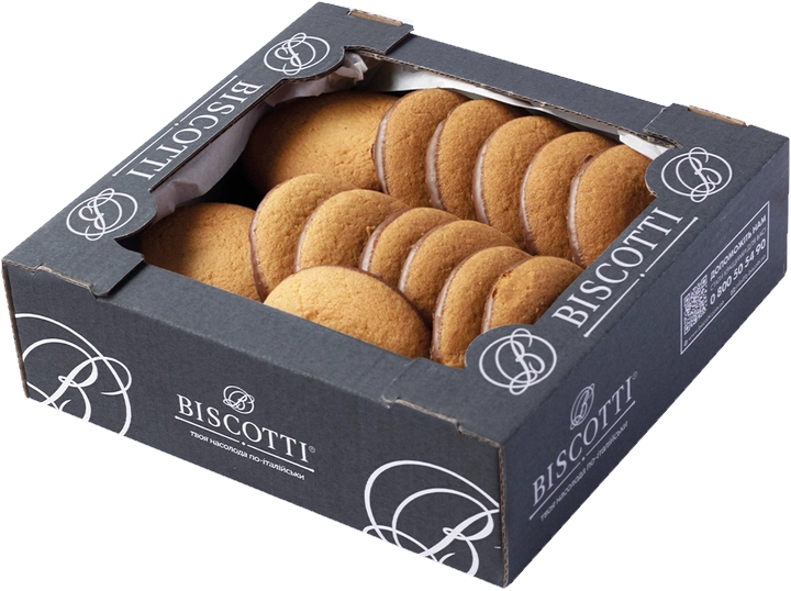Печиво здобне Biscotti Лоренцо 1,8кг (120387)