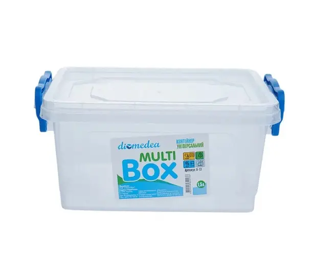 Контейнер для зберігання Diomedea MultiBox 13 л пластик (003354672). Фото 2