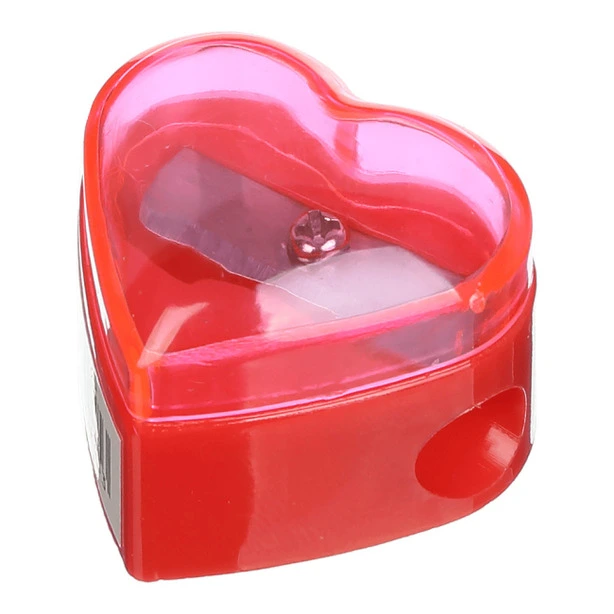 Чинка Zibi KIDS HEART з контейнером на 1 отвір ручна колір асорті (ZB.5525). Фото 2