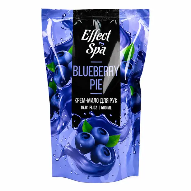 Крем-мило Effect Spa Blueberry Pie 500мл дой-пак (220000119)