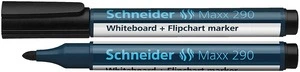 Маркер для дошок та фліпчартів Schneider MAXX 290 чорний 2-3 мм круглий (S129001)