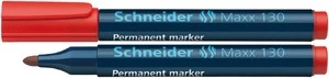 Маркер перманентний Schneider MAXX 130 червоний 2-3 мм конусоподібний (S113002)