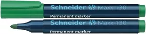 Маркер перманентний Schneider MAXX 130 зелений 2-3 мм конусоподібний (S113004)