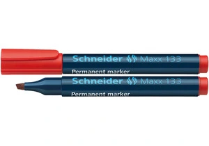 Маркер перманентний Schneider MAXX 133 червоний 1-4 мм конусоподібний (S113302)