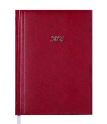 Щоденник датований A5, 288 арк., червоний, BM.2108-01, BASE Miradur, Buromax