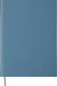 Щоденник недатований Buromax STRONG A5 288 арк. бумвініл поролон блактиний (BM.2022-14)