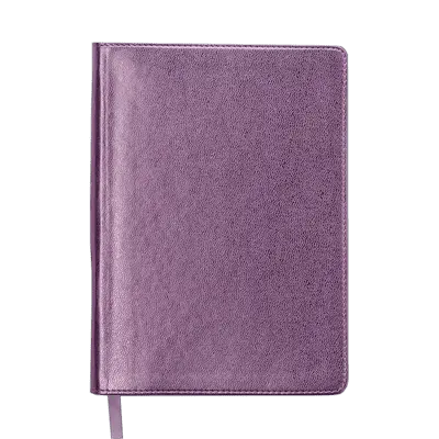Щоденник недатований METALLIC, A5, 288 стор., рожевий
