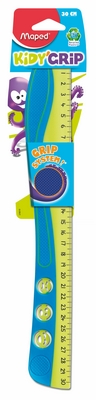 Лінійка KIDY GRIP, 30см пластикова, блістер **