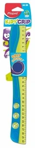 Лінійка KIDY GRIP, 30см пластикова, блістер **