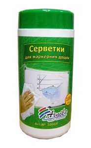 Серветки вологі Арніка  для магнітно-маркерних дошок,100шт (30668)