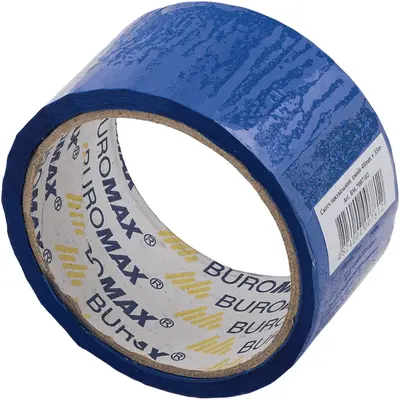 Скотч пакувальний Buromax 48мм х 35м синій (BM.7007-02)