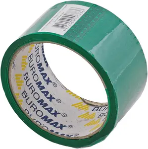 Скотч пакувальний Buromax 48мм х 35м зелений (BM.7007-04)