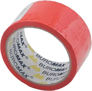 Скотч пакувальний Buromax 48мм х 35м червоний (BM.7007-05)