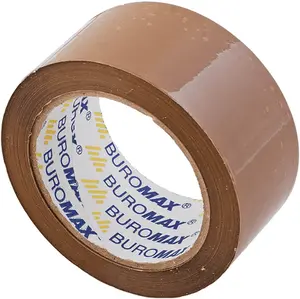 Скотч пакувальний Buromax 48мм х 45м 45мкм коричневий (BM.7011-01)