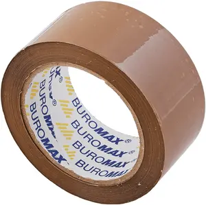 Скотч пакувальний Buromax 48мм х 66м 45мкм коричневий (BM.7018-01)