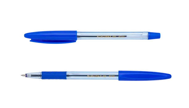 Ручка кулькова Buromax чорнило синє 0.7 мм пластик (BM.8100-01)