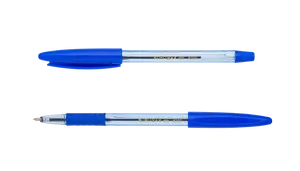 Ручка кулькова Buromax чорнило синє 0.7 мм пластик (BM.8100-01)
