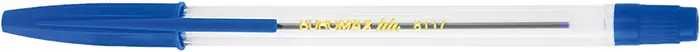 Ручка кулькова Buromax чорнило синє 0.7 мм пластик (BM.8117-01)