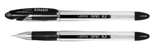 Ручка гелева Optima OPTIMA чорнило чорне 0.5 мм пластик (O15604-01)