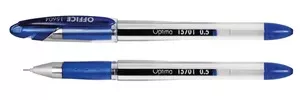 Ручка гелева синя 0,5мм, O15604-02, OPTIMA OFFICE **