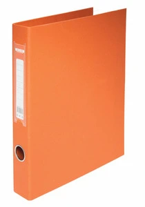 Папка Buromax 2-ва кільця помаранчевий A4 30 мм двостороння PP (BM.3101-11)