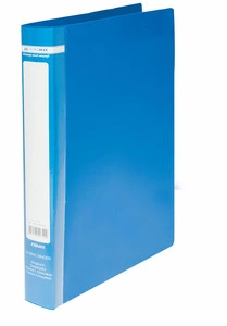 Папка на 2-х кільцях Buromax JOBMAX A4 синій 25 мм пластик (BM.3161-02)