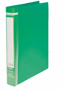 Папка на 2-х кільцях Buromax JOBMAX A4 зелений 25 мм пластик (BM.3161-04)