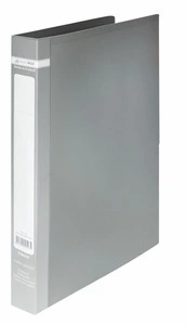 Папка на 2-х кільцях Buromax JOBMAX A4 сірий 25 мм пластик (BM.3161-09)