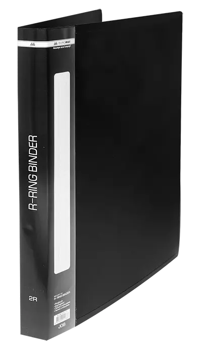 Папка на 2-х кільцях Buromax A4 чорний 25 мм пластик (BM.3167-01)