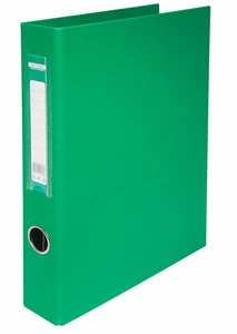Папка на 4-х кільцях Buromax зелений A4 30 мм двостороння PP (BM.3106-04)
