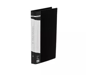 Папка на 2-х кільцях Buromax PROFESSIONAL А5 чорний 25 мм пластик (BM.3168-01)