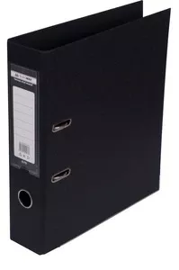 Папка-реєстратор Buromax ELITE чорна A4 70 мм двостороння PP (BM.3001-01c)