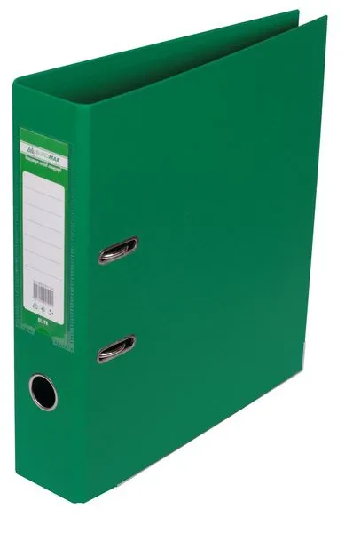 Папка-реєстратор Buromax ELITE зелений A4 70 мм двостороння PP (BM.3001-04c)