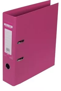 Папка-реєстратор Buromax ELITE рожевий A4 70 мм двостороння PP (BM.3001-10c)