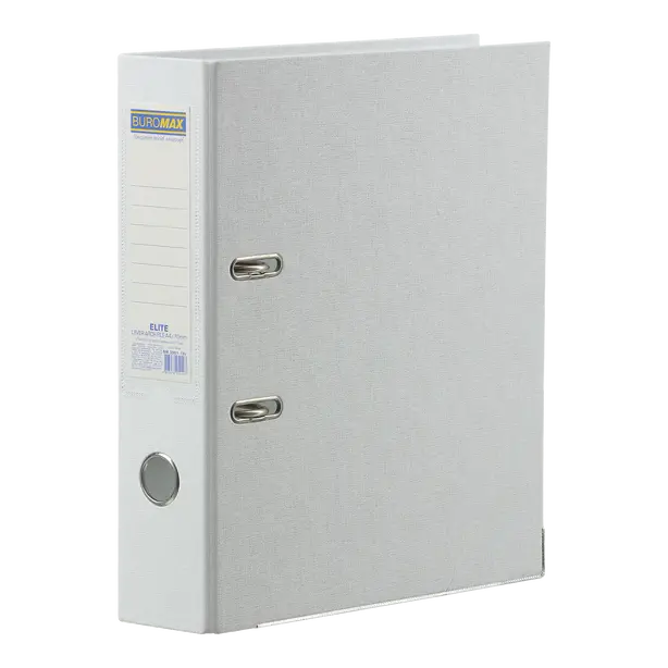 Папка-реєстратор Buromax ELITE білий A4 70 мм двостороння PP (BM.3001-12c)