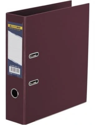 Папка-реєстратор Buromax ELITE бордовий A4 70 мм двостороння PP (BM.3001-13c)