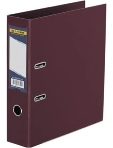 Папка-реєстратор Buromax ELITE бордовий A4 70 мм двостороння PP (BM.3001-13c)