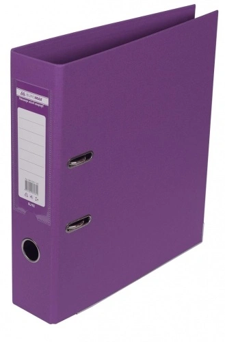 Папка-реєстратор Buromax ELITE бузковий A4 70 мм двостороння PP (BM.3001-26c)